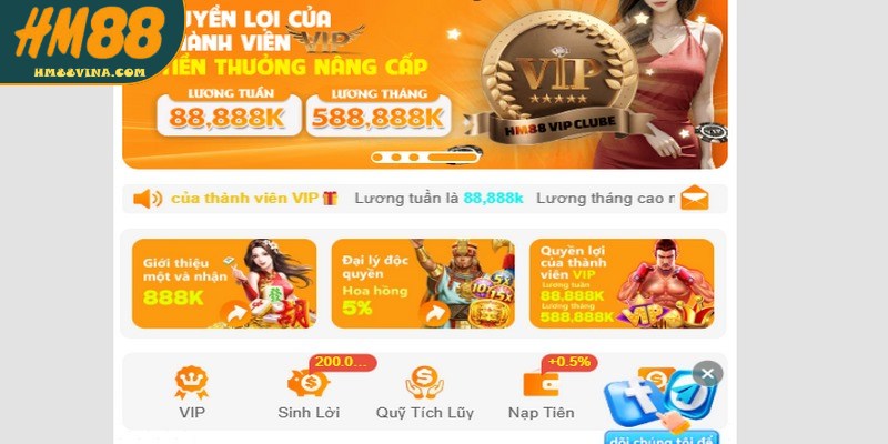 Giftcode HM88 mang đến cơ hội nhận quà hấp dẫn khi tham gia