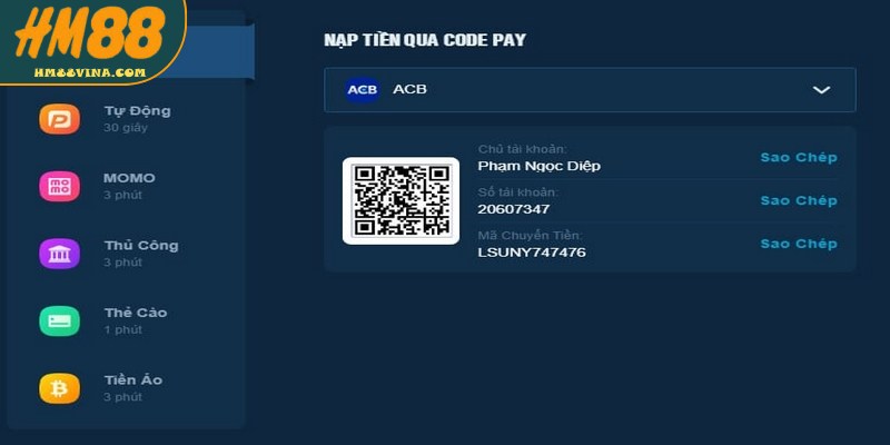 Giữ lại biên lai giao dịch hoặc mã xác nhận để tiện cho việc đối chiếu